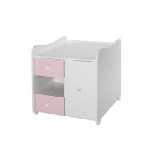 Легло Lorelli MiniMAX NEW бяло+orchid pink