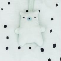 Кош за памперси с връзки KIKKA BOO Bear with me Mint
