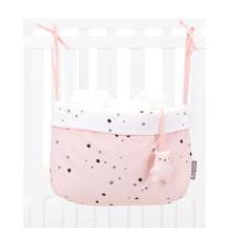 Кош за памперси с връзки KIKKA BOO Bear with me Pink