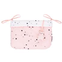 Кош за памперси с връзки KIKKA BOO Bear with me Pink