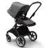 Бебешка количка Bugaboo Lynx, сеник GREY MELANGE. шаси Black. GREY MELANGE Изложена