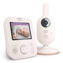 Дигитален видео бебефон Philips AVENT Advanced с 2,8-инчов цветен екран, Coral/Cream