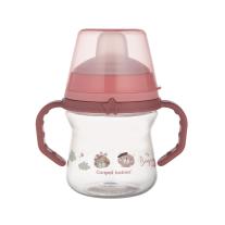 Неразливаща се чаша Canpol babies, BONJOUR PARIS, 150 мл., 6м+, розова