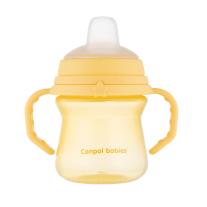 Неразливаща се чаша Canpol babies, FirstCup, 150 мл., 6м+, жълта