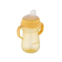 Неразливаща се чаша Canpol babies, FirstCup, 250 мл., 6м+, жълта
