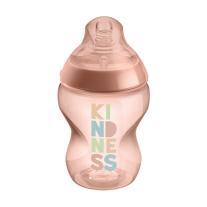 Шише за хранене Tommee Tippee Easi-Vent 0м+, 260 мл, с декорация ПАНДА