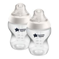 Комплект 2 броя Шише за хранене Tommee Tippee Easi-Vent 0м+, 260 мл