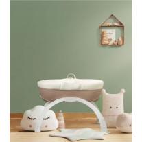 2в1 бебешки кош трансформиращ се в люлка Shnuggle Moses - цвят Taupe