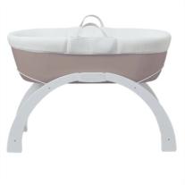 2в1 бебешки кош трансформиращ се в люлка Shnuggle Moses - цвят Taupe