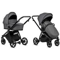 Бебешка количка Tutis MIO Plus, 2в1, 241 Graphite
