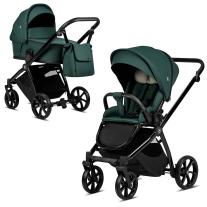 Бебешка количка Tutis MIO Plus, 2в1, 240 Pacific Green