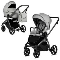Бебешка количка Tutis MIO Plus, 2в1, 242 Pearl