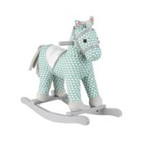 Люлееща играчка със звук Kikka Boo Green Horse