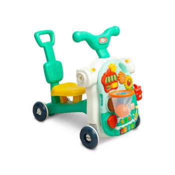 Мултифункционална Проходилка Caretero Toyz 5В1 Turquise 