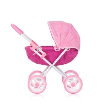 Количка за кукли Chipolino Дейзи розов лен