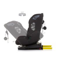 Стол за кола Chipolino i-Size X Factor ISOFIX обсидиан