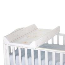 Твърда подложка за повиване Chipolino Комфорт Приятели беж