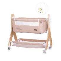 Бебешка мини кошара Chipolino Heart 2 Heart Пясък