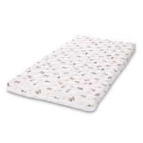 Детски матрак Lorelli - Holiday, 60 х 120 х 10 cm, мече с възглавничка, бежово