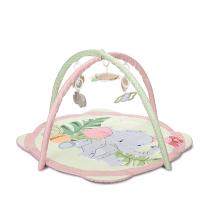 Активна гимнастика и тепих за игра Lorelli SAFARI FRIENDS Pink