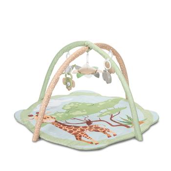 Активна гимнастика и тепих за игра Lorelli SAFARI FRIENDS Green
