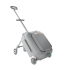Куфар със седалка KinderKraft CABBY GREY
