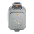Куфар със седалка KinderKraft CABBY GREY