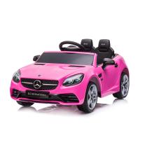 Електрическа кола Chipolino Mercedes Benz SLC 300 розова 