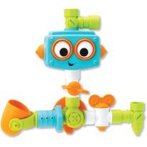 Играчка за баня, Infantino, Робот водопроводчик, 16 части