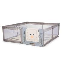 Кошара за игра Chipolino Amico 180/200cm, врата, беж