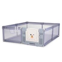 Кошара за игра Chipolino Amico 180200cm, врата, сив