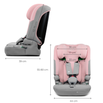 Стол за кола Kinderkraft I-COMFY i-Size PINK
