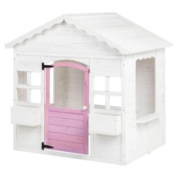 Детска Дървена Къщичка за Игра GINGER HOME ,123×106×125 см