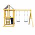 Детски Дървен Комплект за Игра на Открито GINGER HOME 4 в 1, 308×318×244 см