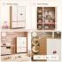 Детски Трикрилен Гардероб GINGER HOME CHERRY, 120х60х180 см Детски Трикрилен Гардероб GINGER HOME CHERRY, 120х60х180 см