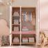Детски Трикрилен Гардероб GINGER HOME CHERRY, 120х60х180 см Детски Трикрилен Гардероб GINGER HOME CHERRY, 120х60х180 см