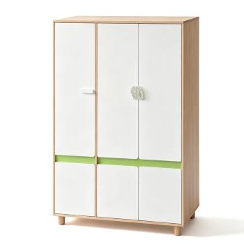 Детски Трикрилен Гардероб GINGER HOME DINO, 120х60х180 см