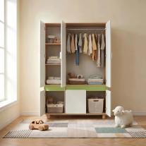 Детски Трикрилен Гардероб GINGER HOME DINO, 120х60х180 см