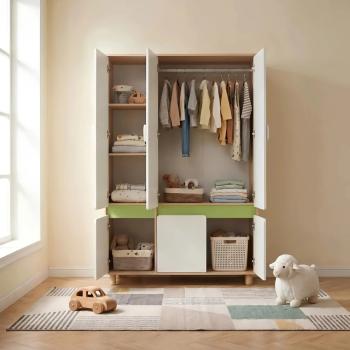 Детски Трикрилен Гардероб GINGER HOME DINO, 120х60х180 см