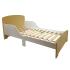 Детско Дървено Легло със Защита и Подматрачна Рамка GINGER HOME 140/70 см Детско Дървено Легло със Защита и Подматрачна Рамка GINGER HOME 140/70 см
