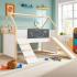 Детско Легло Къщичка GINGER HOME, Монтесори, Подматрачна Рамка 90х200 см