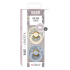 БИБЕРОНИ COLOUR ELOISE - DUSTY BLUE MIX, 6-18 МЕСЕЦА BIBS LIBERTY