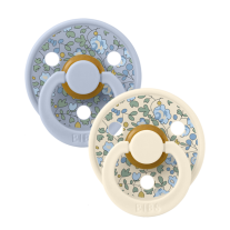 БИБЕРОНИ COLOUR ELOISE - DUSTY BLUE MIX, 6-18 МЕСЕЦА BIBS LIBERTY
