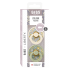 БИБЕРОНИ COLOUR ELOISE - SAGE MIX, 6-18 МЕСЕЦА BIBS LIBERTY