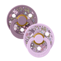 БИБЕРОНИ COLOUR CHAMOMILE LAWN - VIOLET SKY MIX,0-6 МЕСЕЦА BIBS LIBERTY