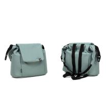 Бебешка количка 2 в 1 Tutis - Mio 3+, еко кожа, Turquoise