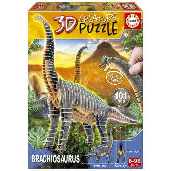 Пъзел, Educa, 3D Брахиозавър, 101 части