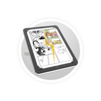 Таблет за рисуване 3 в 1, Buki France, 21 х 14.8 см