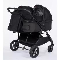 Бебешка количка за близнаци M.Twin x Mast Swiss Design Onix