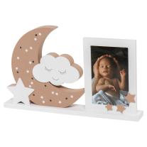 Рамка за снимка с LED светлини и луна Dooky Moonlight Hazel